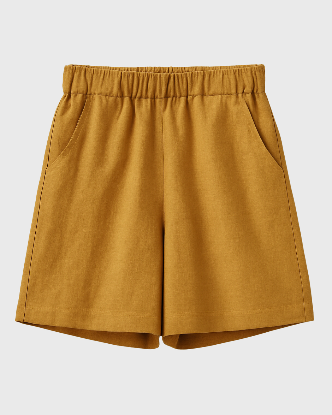 Moteriški laisvalaikio šortai su kišenėmis