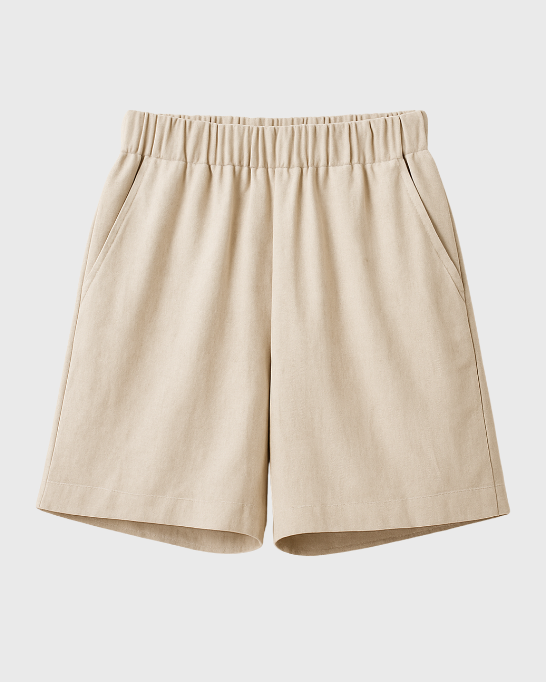 Moteriški laisvalaikio šortai su kišenėmis