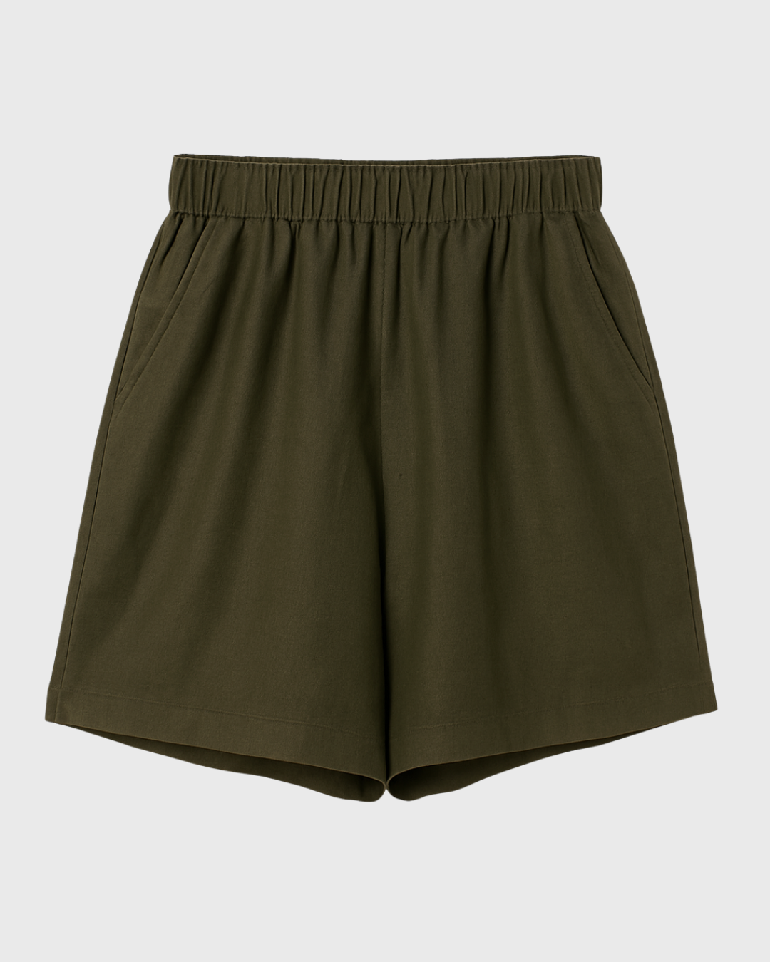 Moteriški laisvalaikio šortai su kišenėmis