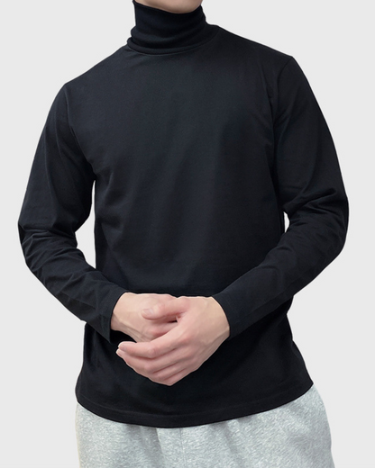 Vyriškas medvilninis plonas golfas