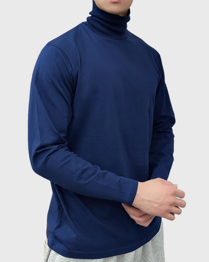 Vyriškas medvilninis plonas golfas