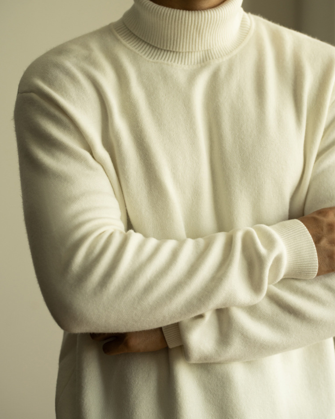 Vyriškas šiltas golfas su vilna