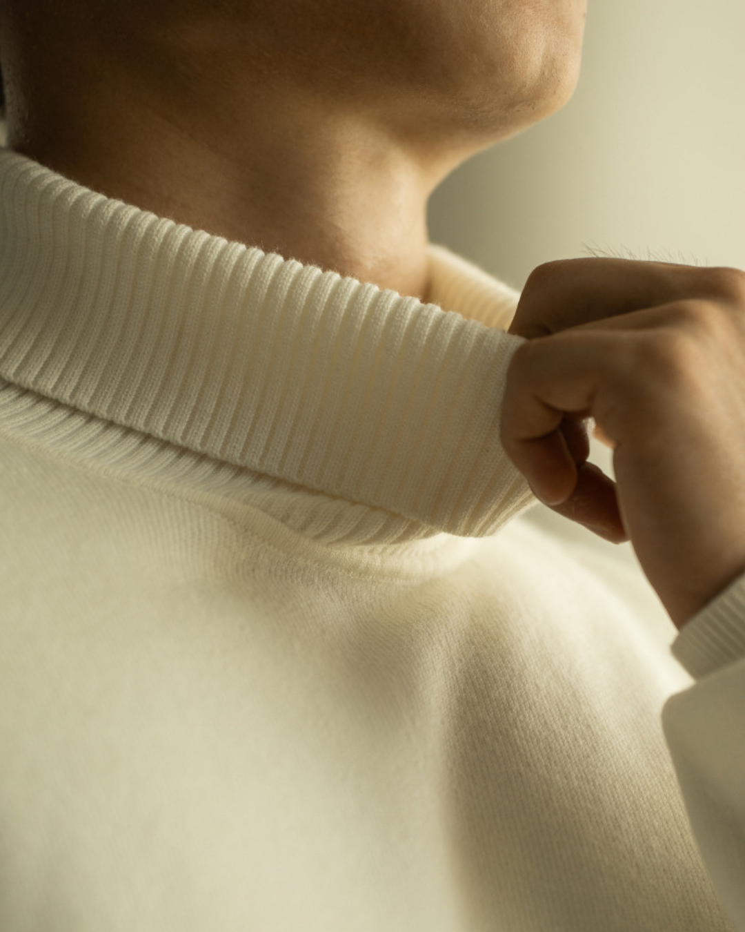 Vyriškas šiltas golfas su vilna