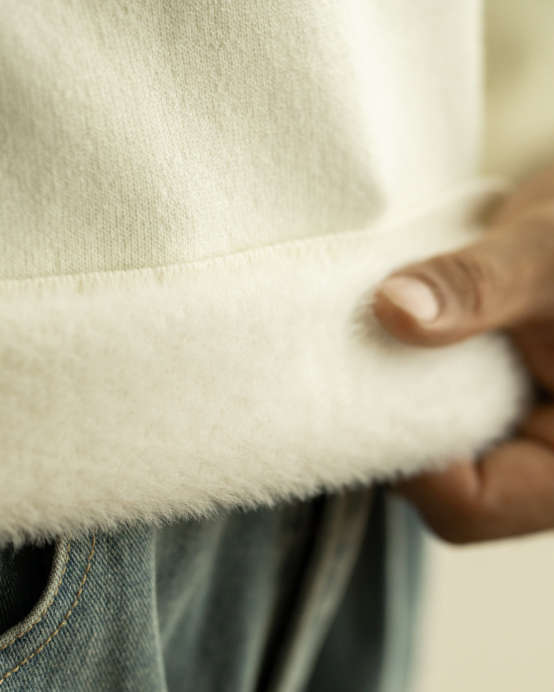 Vyriškas šiltas golfas su vilna