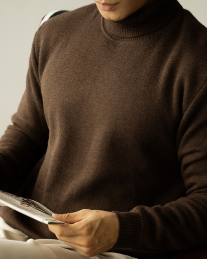 Vyriškas šiltas golfas su vilna