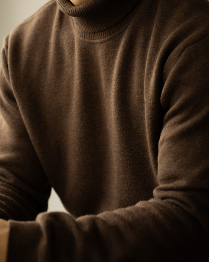 Vyriškas šiltas golfas su vilna