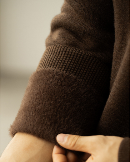 Vyriškas šiltas golfas su vilna