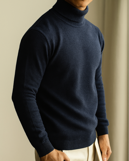 Vyriškas šiltas golfas su vilna