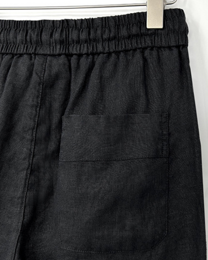 Vyriški lininiai šortai