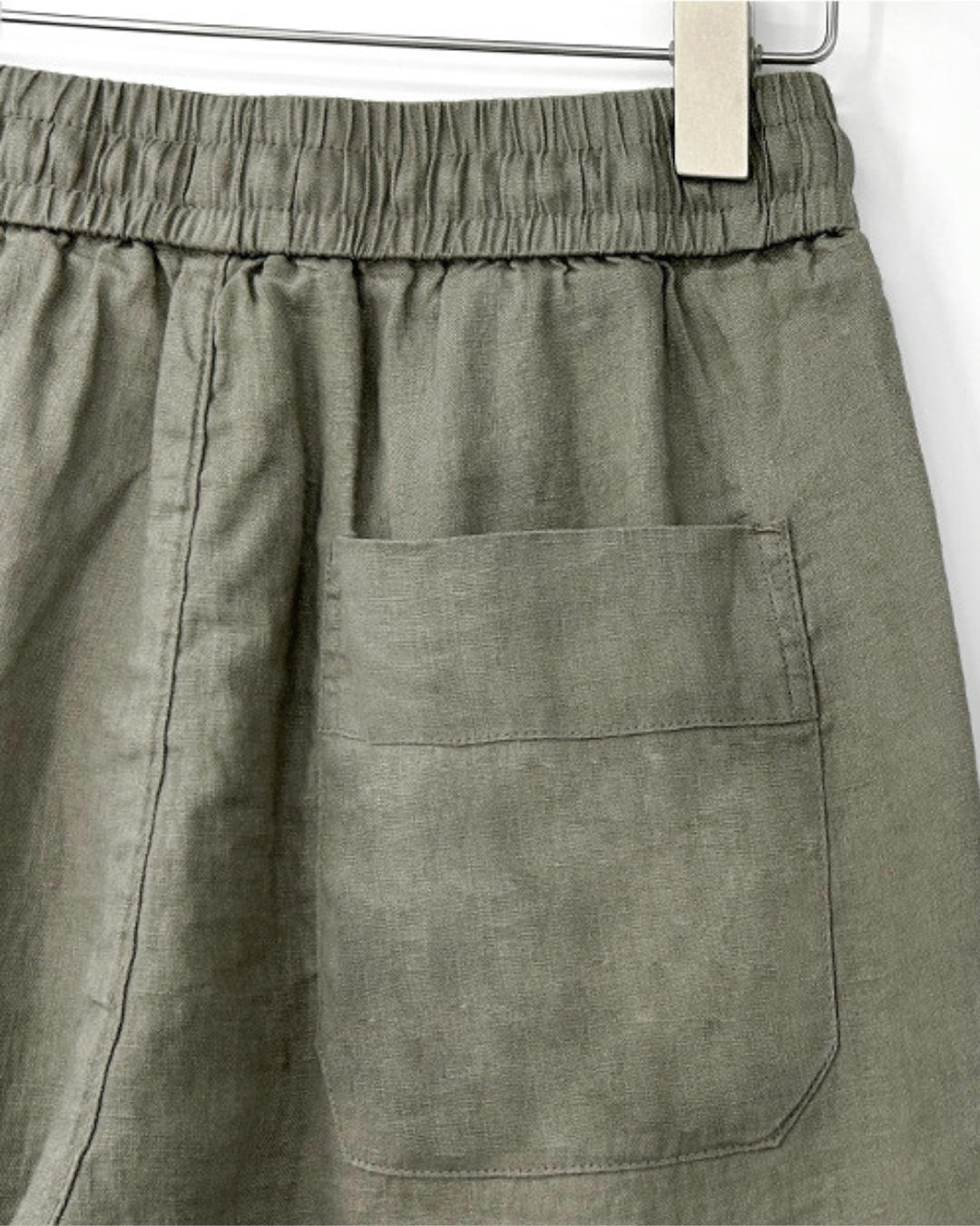 Vyriški lininiai šortai