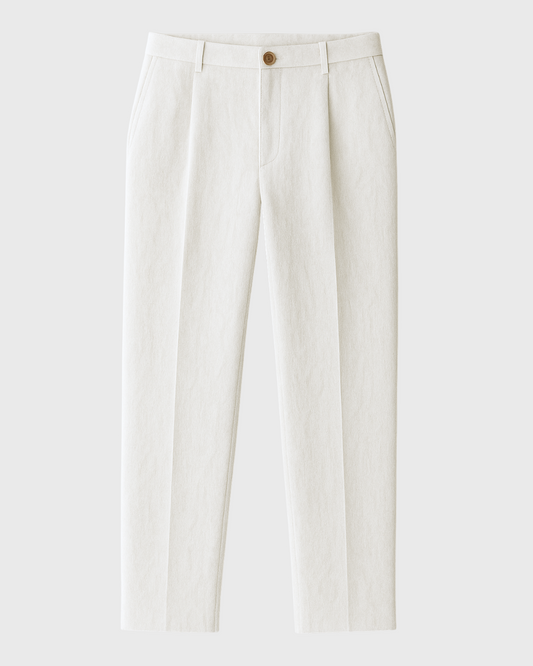 Vyriškos klasikinės lininės kelnės