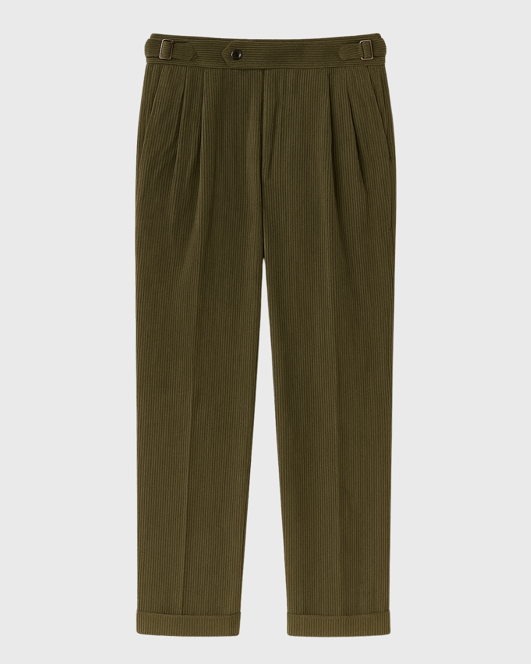 Vyriškos retro velvetinės kelnės