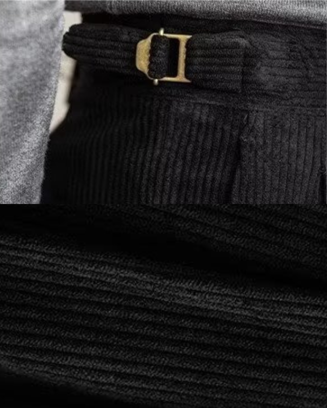 Vyriškos retro velvetinės kelnės